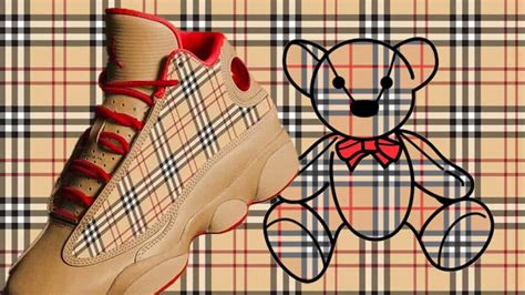 burberry nike collab|jordan 13 Burberry sneakers.